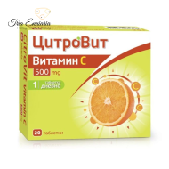 Citrovit Vitamin C, 500 mg, 20 Tabletten, Teva