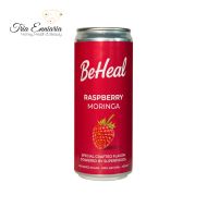 Raspberry And Moringa Soft Drink, 330 ml, BeHeal