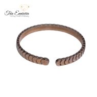 Selenes Umarmung Kupferarmband, 99,99% Kupfer, Tria Enniaria