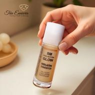 Maquillaje Invisible Impermeable – Piel Clara, 30 ml, SM Collection