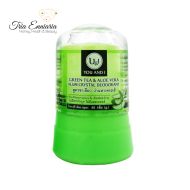 Natural Crystal Deodorant Green Tea & Aloe Vera, 45 g, U And I