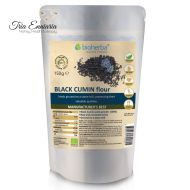 Black Cumin Seeds Powder, 150 g, Bioherba