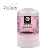 Déodorant Cristal Naturel Fleur de Cerisier Japonais (Sakura), 45 g, U And I