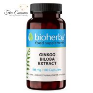 Extract de Ginkgo Biloba, 90 mg, 100 capsule, Bioherba